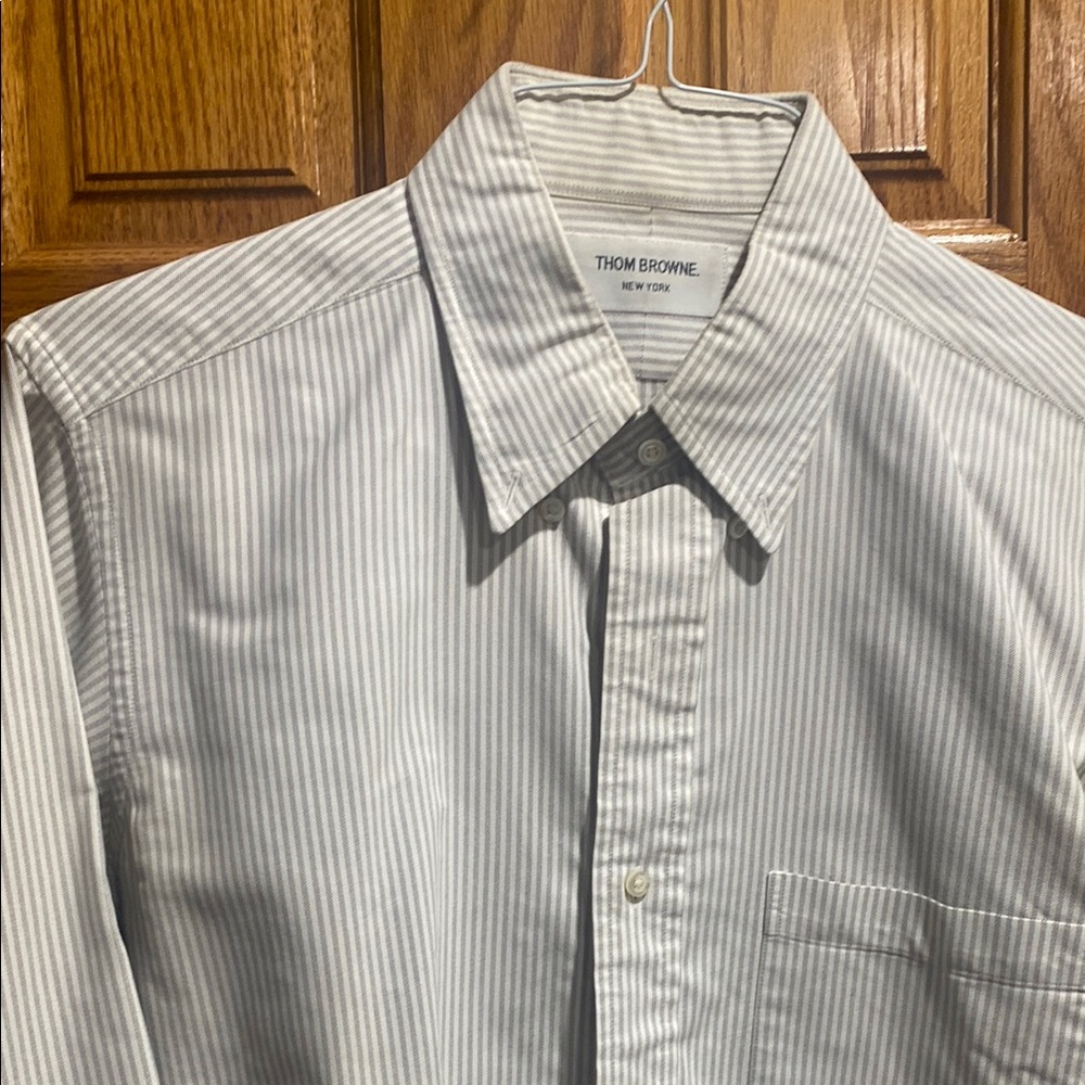 Thom Browne Striped Dress Shirt